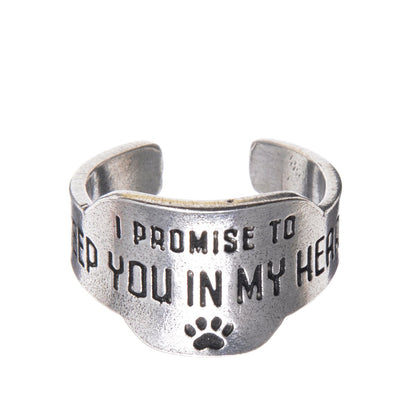 &quot;Keep You In My Heart&quot; Promise Ring