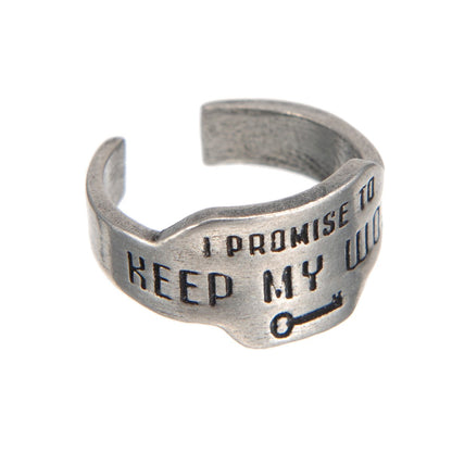 &quot;Keep My Word&quot; Promise Ring