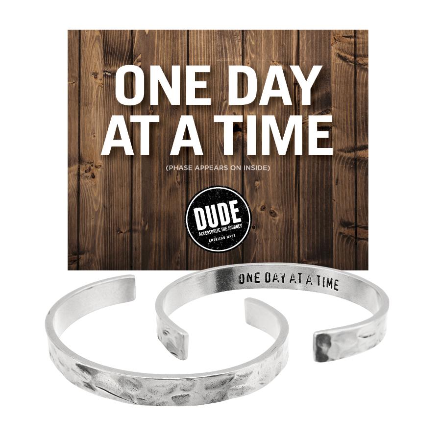 &quot;One Day At A Time&quot; DUDE Cuff with ODT Backer Card