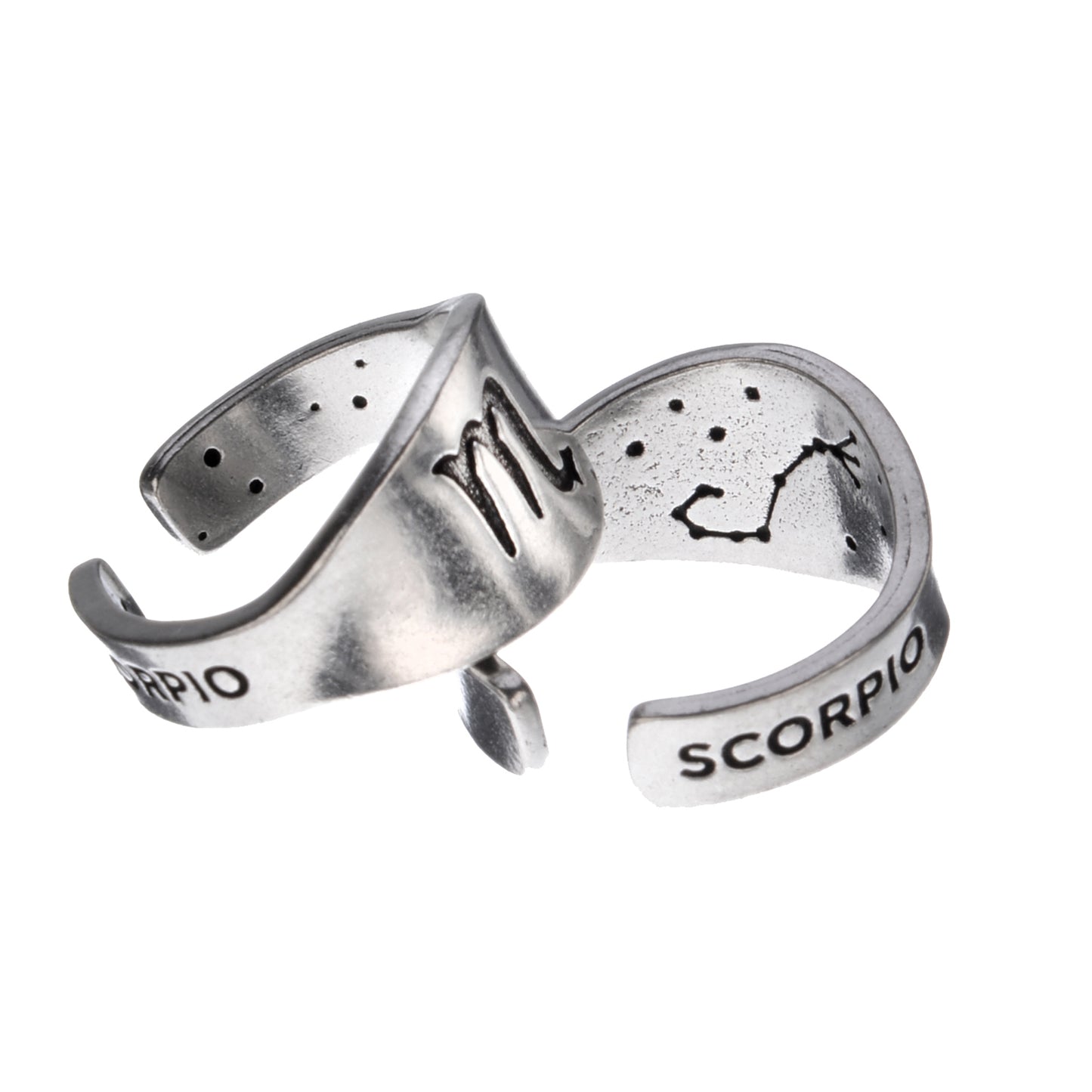 Zodiac Ring - Scorpio - Symbol