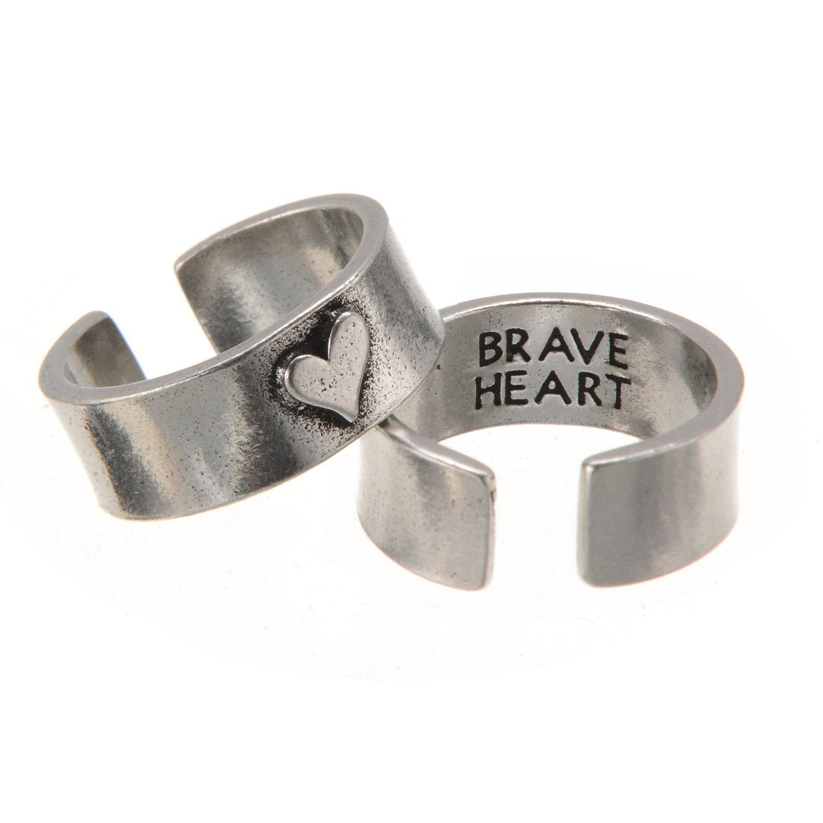 &quot;Brave Heart&quot; HOG Heart Ring