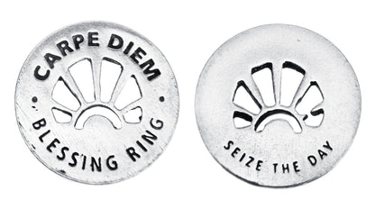 Carpe Diem Blessing Ring
