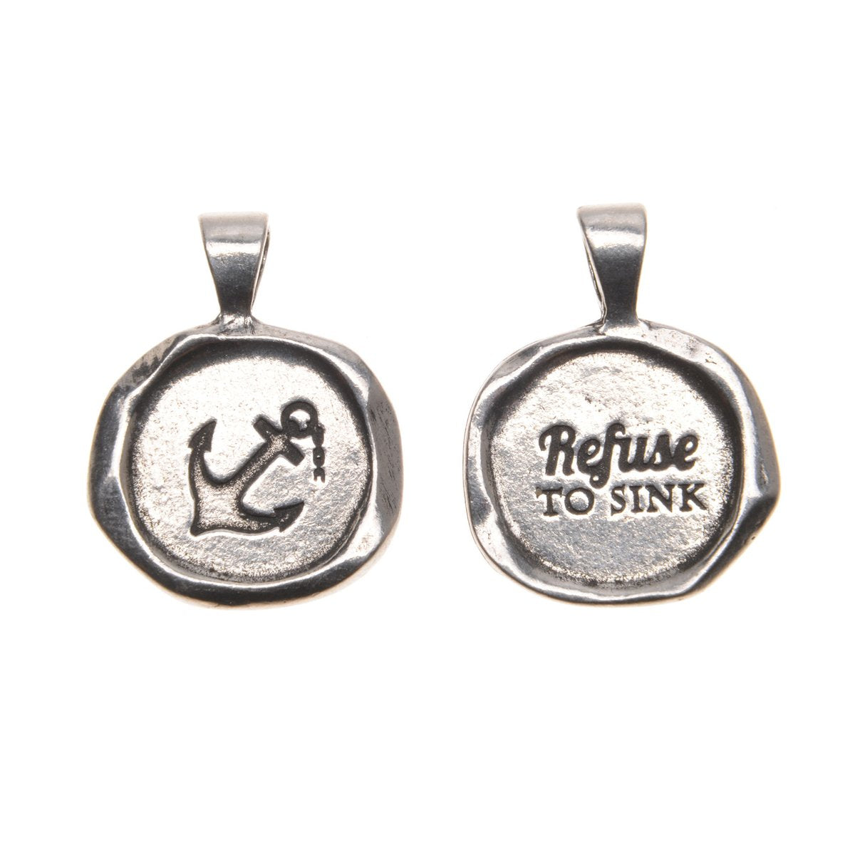 Refuse to Sink Wax Seal on 30&quot; Ball Chain