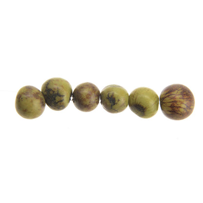 Acai Seeds of Life Bracelet with Wax Seal - Tiger Green